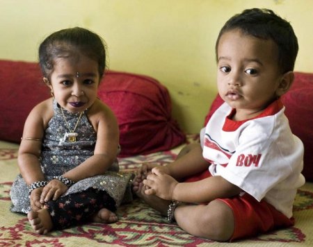 Самая маленькая школьница в мире - Jyoti Amge