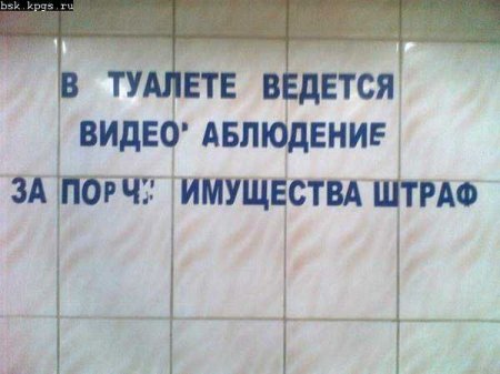Туалетный юмор