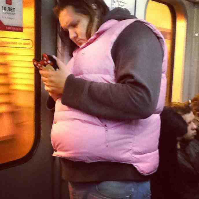 Модные люди московского метро Модные люди московского метро