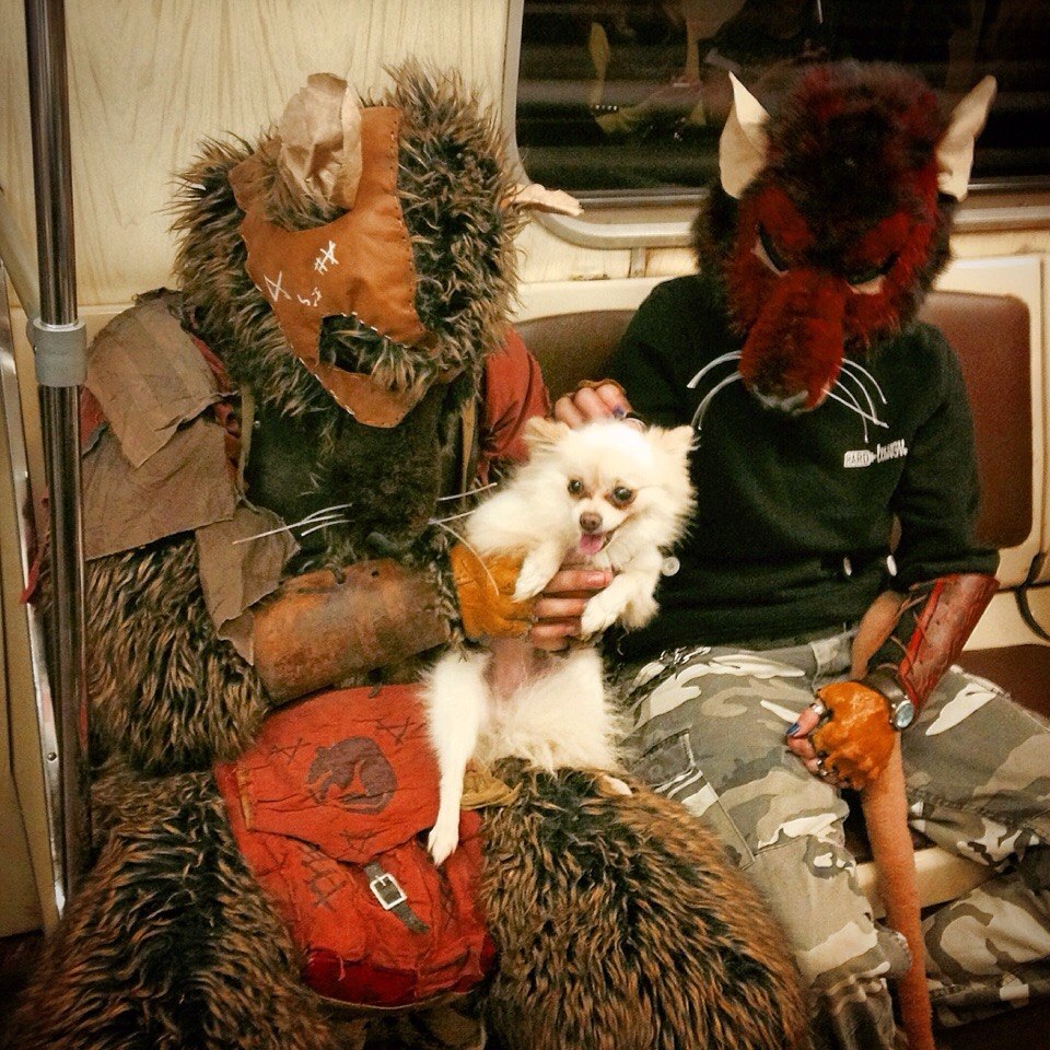 Модные люди московского метро Модные люди московского метро