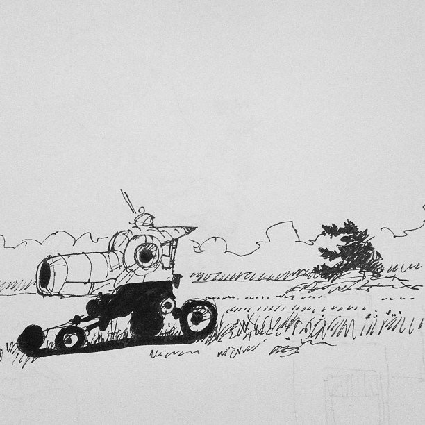 Artworks by Simon Stalenhag