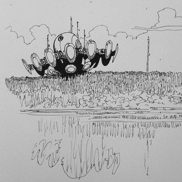 Artworks by Simon Stalenhag