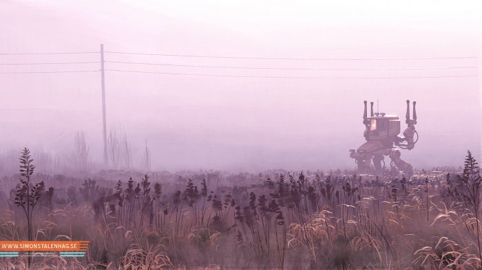 Artworks by Simon Stalenhag