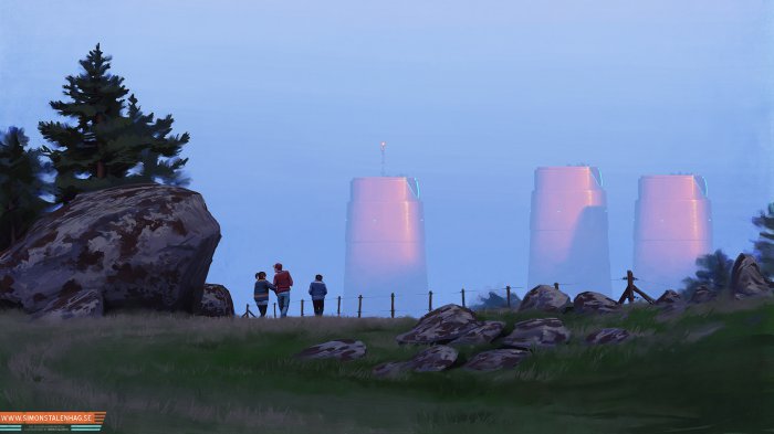 Artworks by Simon Stalenhag