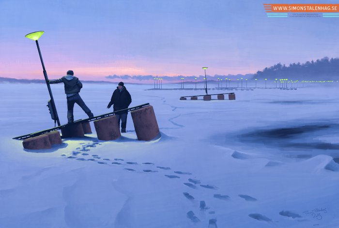 Artworks by Simon Stalenhag