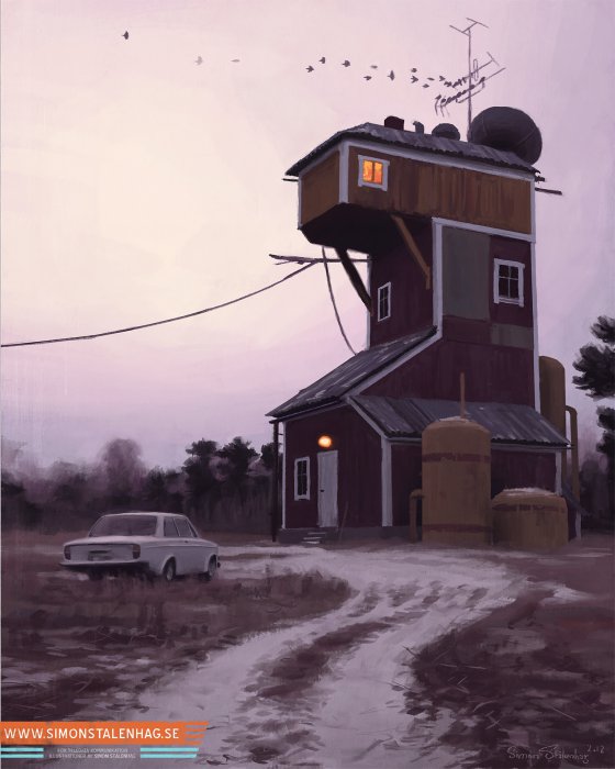 Artworks by Simon Stalenhag