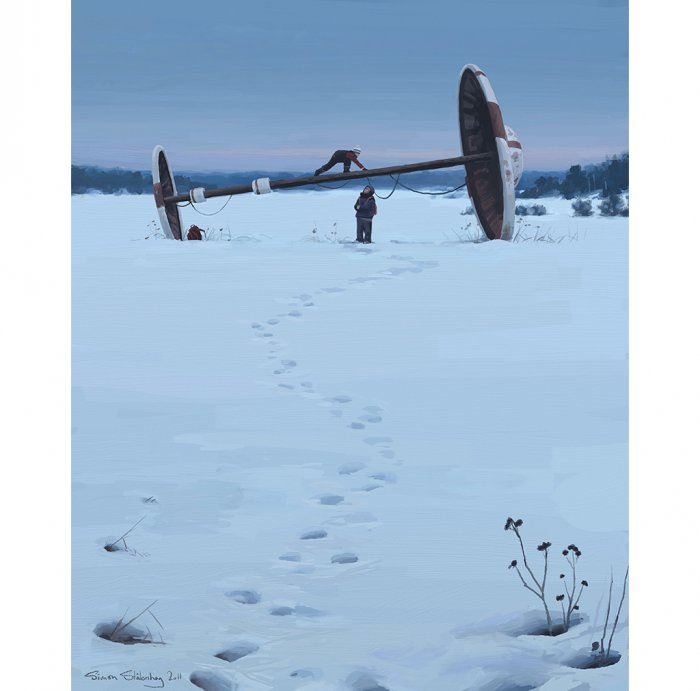 Artworks by Simon Stalenhag