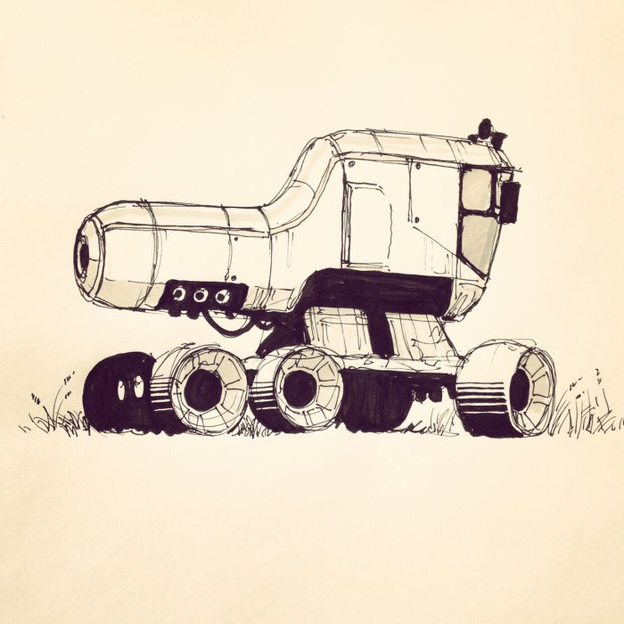 Artworks by Simon Stalenhag