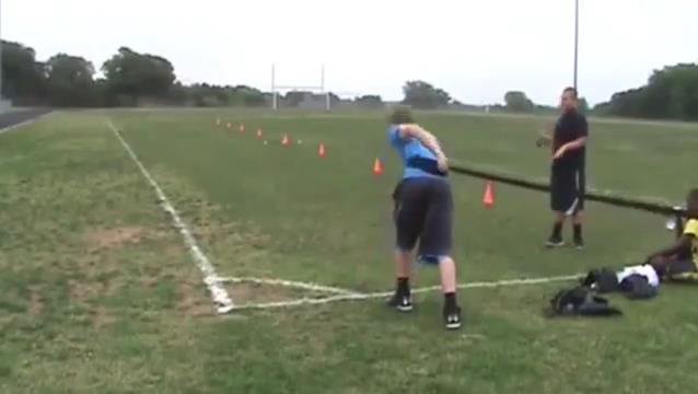 Неудачная тренировка бегуна