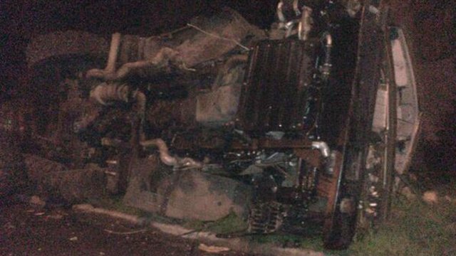 В Донецке взорван грузовик с ранеными ополченцами: 35 погибших В Донецке взорван грузовик с ранеными ополченцами: 35 погибших