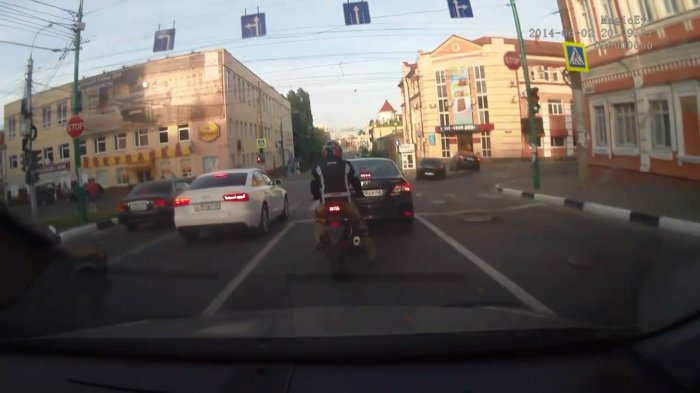 Авария в Липецке 02 06 2014