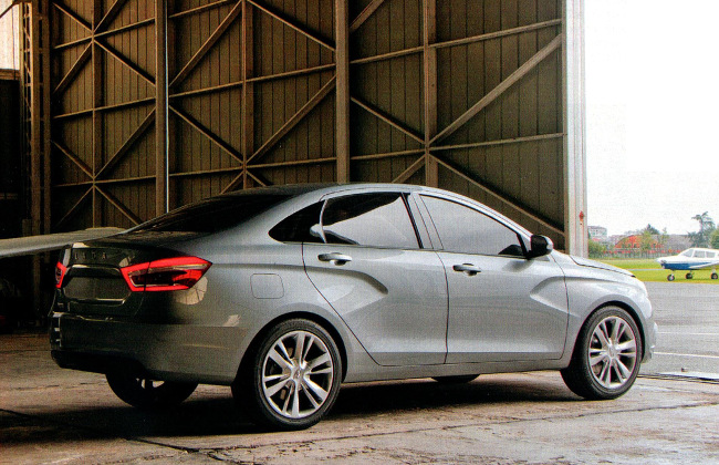 Изображения седана Lada Vesta Изображения седана Lada Vesta
