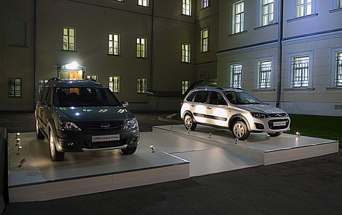Новое лицо АвтоВАЗа: Largus Cross и Kalina Cross
