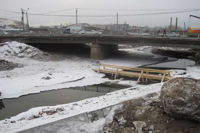 Мост через Качу в районе 2-ой Брянской и Калинина закрывают на ремонт