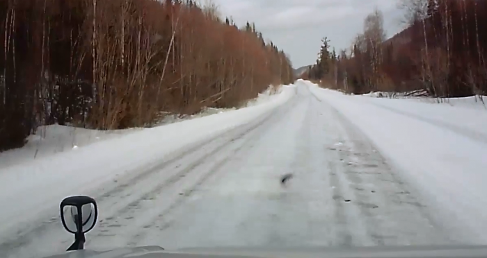 Зимняя подборка заносов от первого лица #10 (регистратор)