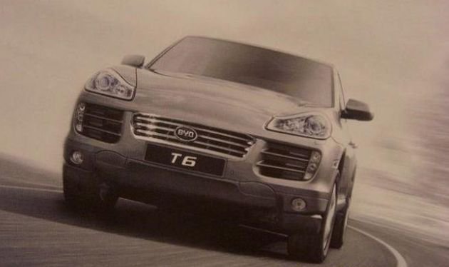 Подборка китайских копий известных марок автомобилей*