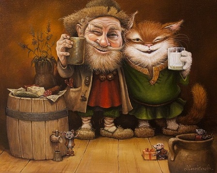 1-е апреля-День пробуждения Домового