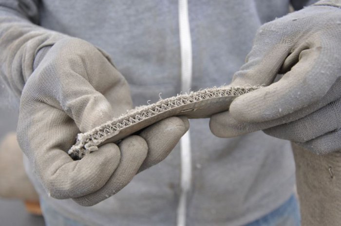 Бетонный холст - ткань из которой можно строить дома и дороги!