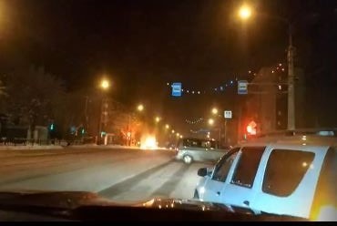 В центре Магнитогорска взорвалась маршрутка В центре Магнитогорска взорвалась маршрутка