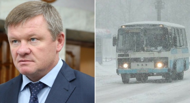 Мэр Саратова Михаил Исаев отправился на работу на автобусе и опоздал