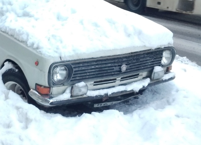 Припарковался на всю зиму?