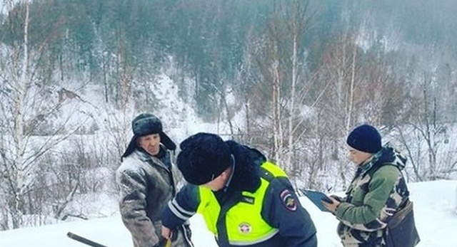 Задержание "опасного преступника" в Башкортостане Задержание "опасного преступника" в Башкортостане