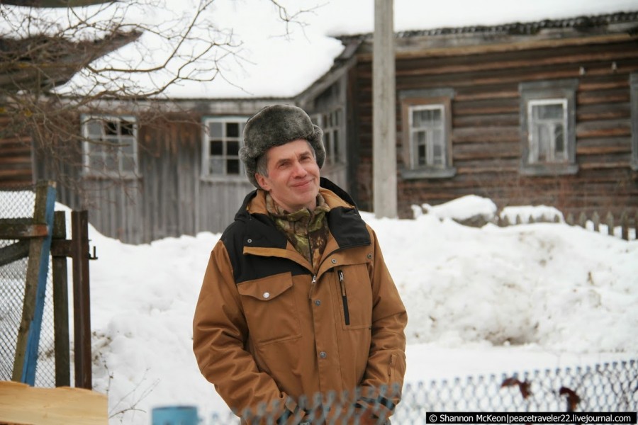Один день американки в российской деревне Один день американки в российской деревне