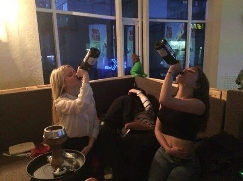 Молодёжные пьянки и вечеринки