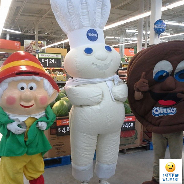 Экстравагантные покупатели Walmart