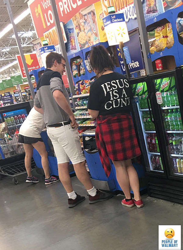 Экстравагантные покупатели Walmart