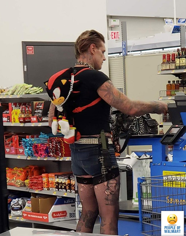 Экстравагантные покупатели Walmart