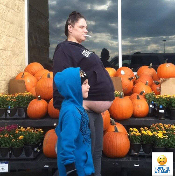 Экстравагантные покупатели Walmart