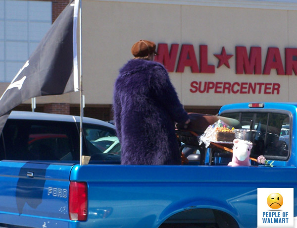 Экстравагантные покупатели Walmart