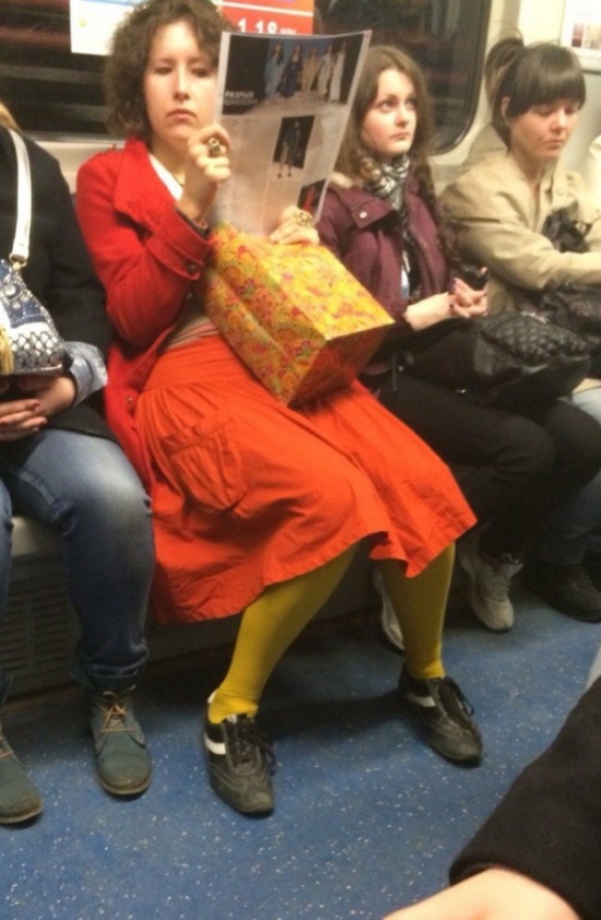 Модники и модницы российского метрополитена