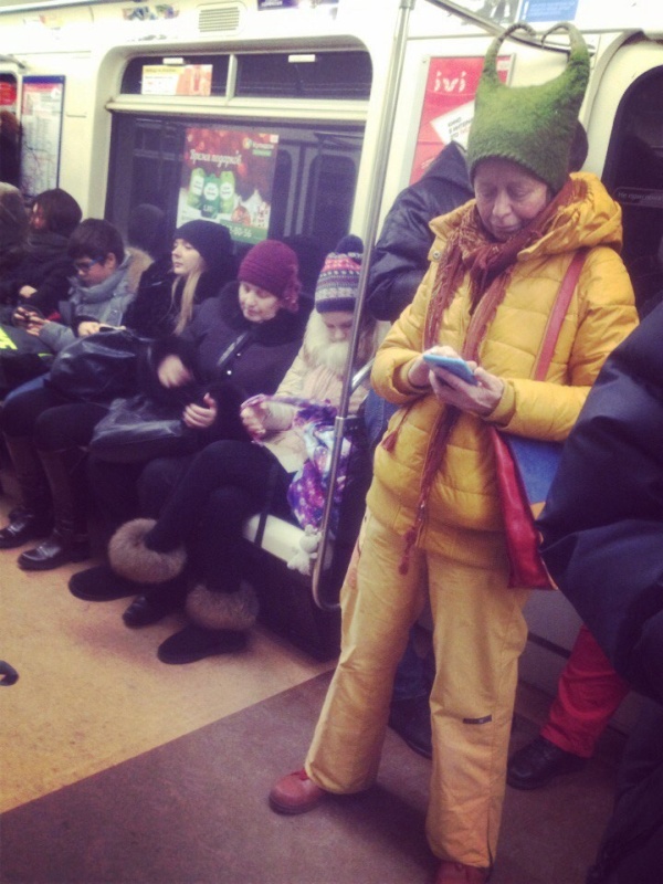 Модники и модницы российского метрополитена