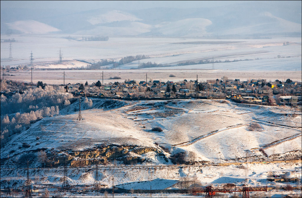Красноярск с высоты Красноярск с высоты