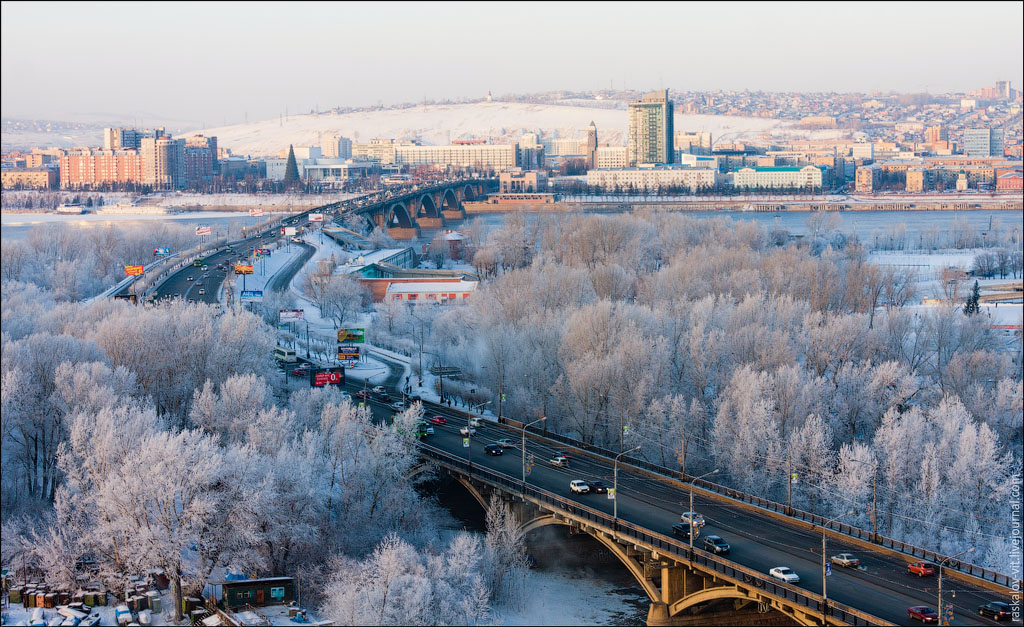 Красноярск с высоты Красноярск с высоты