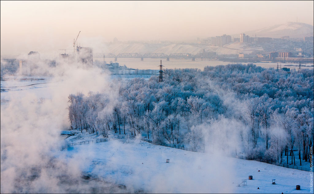 Красноярск с высоты Красноярск с высоты