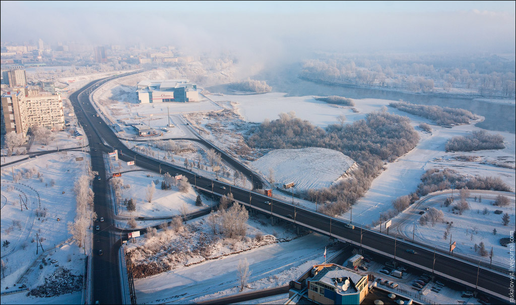 Красноярск с высоты Красноярск с высоты