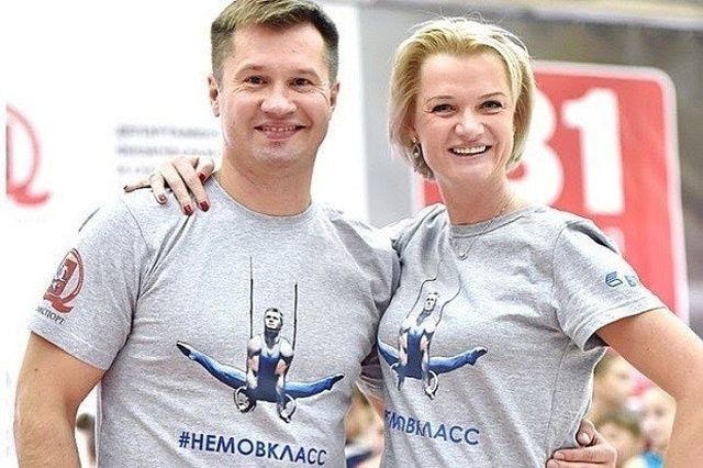 Светлана Хоркина и Алексей Немов провели трехчасовой мастер-класс в Саранске
