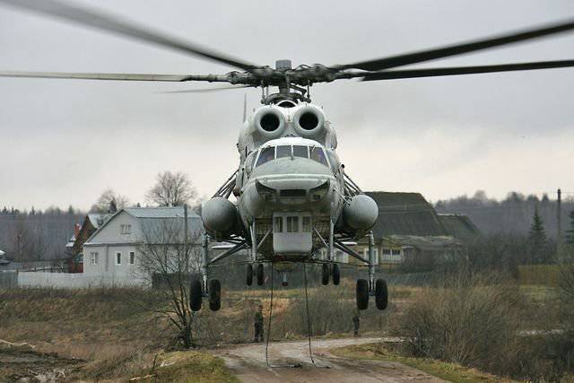 Ми-10 – военный летающий кран Ми-10 – военный летающий кран
