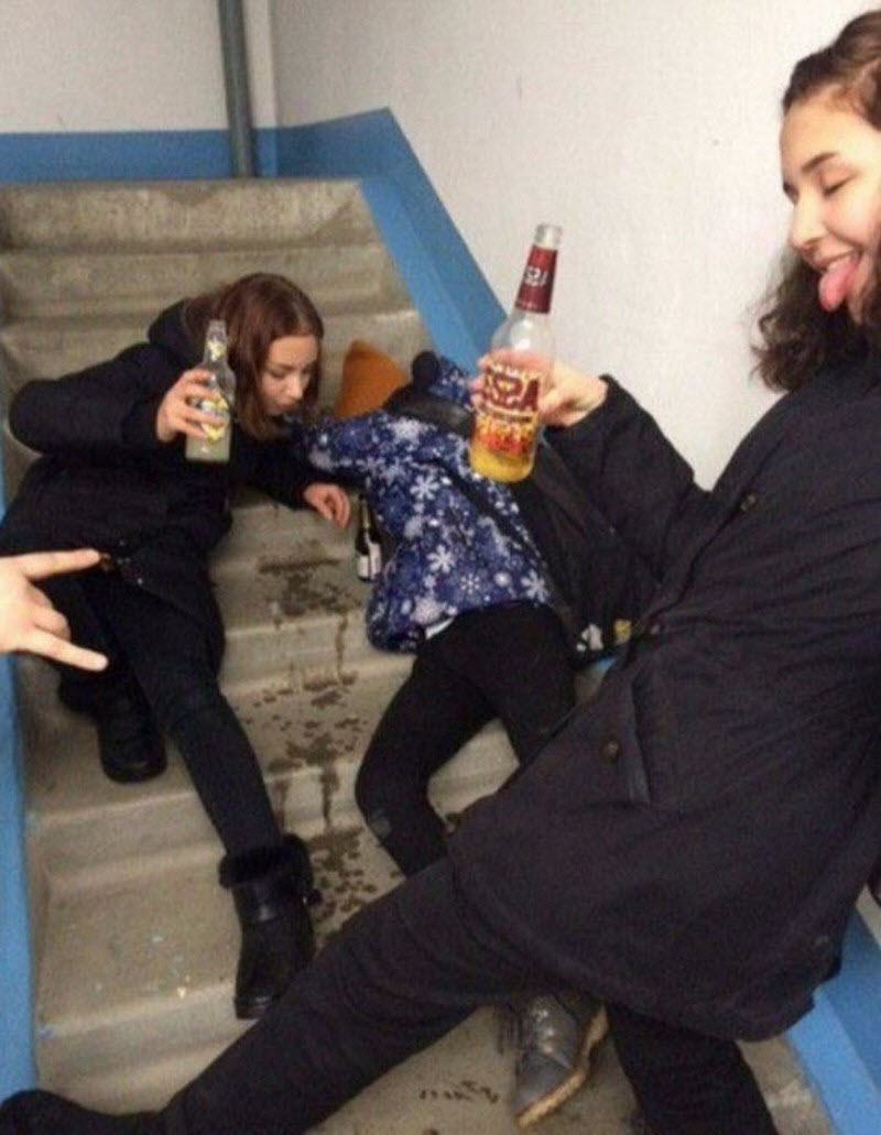 Молодёжные пьянки и вечеринки