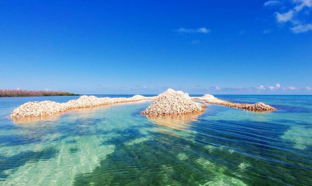 Необычный остров в Карибском море Необычный остров в Карибском море