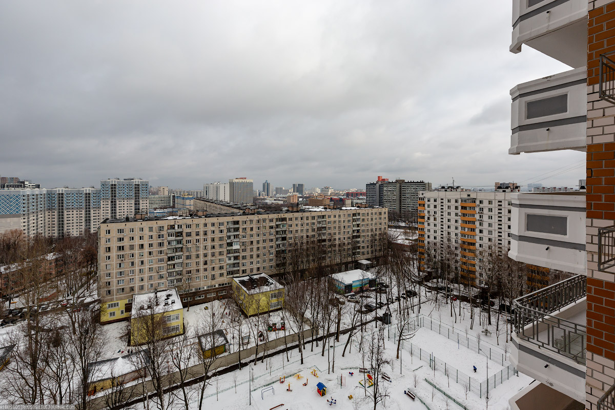 В Москве началось заселение нового дома, построенного по программе реновации