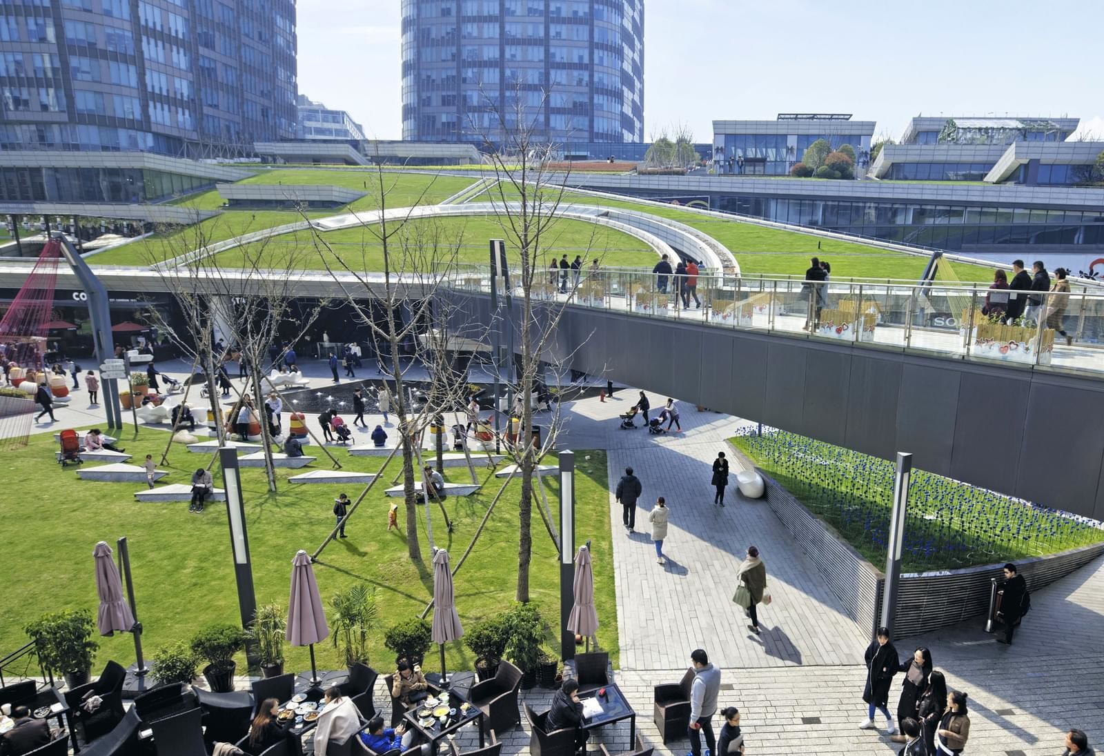 Городская ферма в центре Шанхая Городская ферма в центре Шанхая