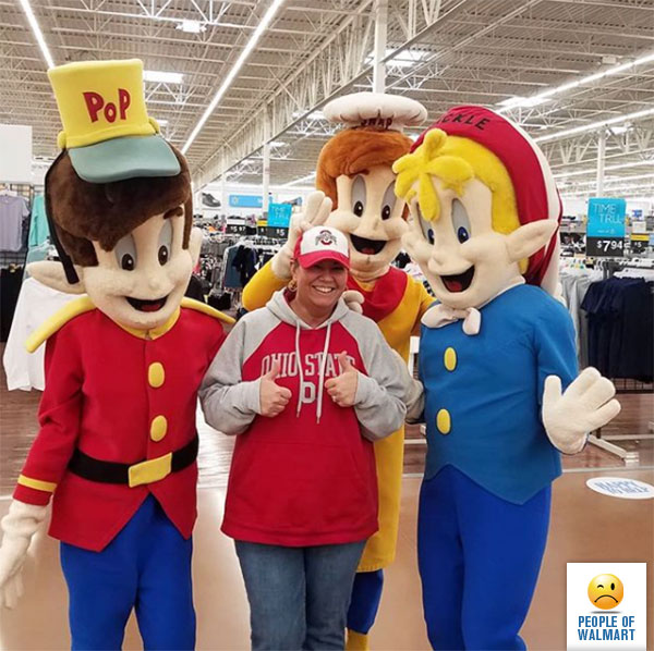 Экстравагантные покупатели Walmart
