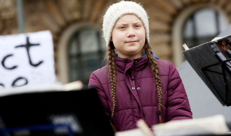 16-летнюю школьницу и активистку из Швеции номинировали на Нобелевскую премию 16-летнюю школьницу и активистку из Швеции номинировали на Нобелевскую премию