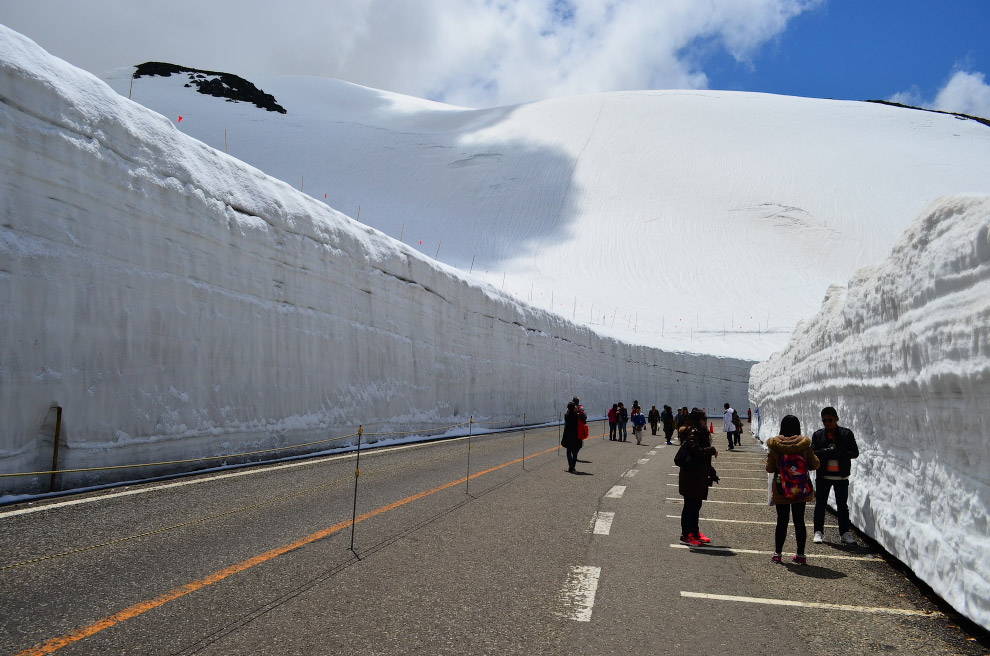 Прогулка по Tateyama Kurobe Alpine Прогулка по Tateyama Kurobe Alpine