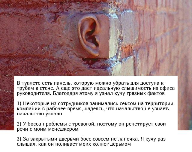 Вещи, которые люди не должны были знать о своем рабочем месте