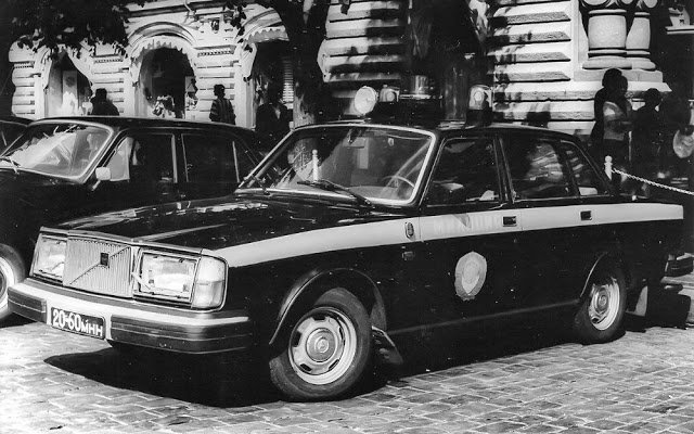 Иномарки в милиции СССР Иномарки в милиции СССР